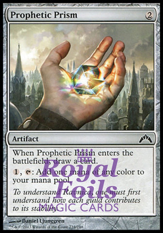 Prophetic Prism 4x FOIL GTC MTG Gatecrash Common MINT artifact