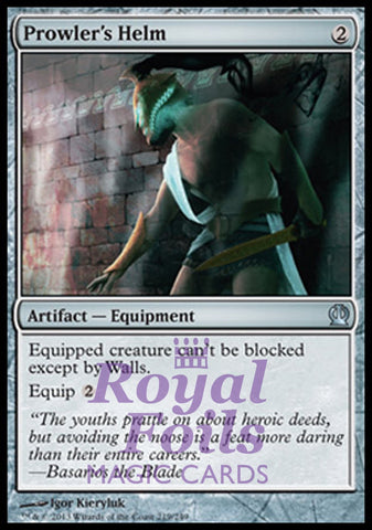 Prowler's Helm 1x FOIL THS MTG Theros Uncommon MINT artifact