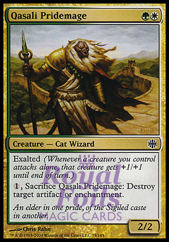 **1x FOIL Qasali Pridemage** ARB MTG Alara Reborn Common MINT green white