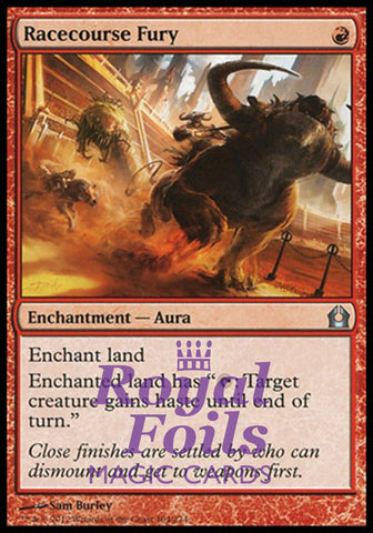 Racecourse Fury 2x FOIL RTR MTG Return to Ravnica Uncommon MINT red