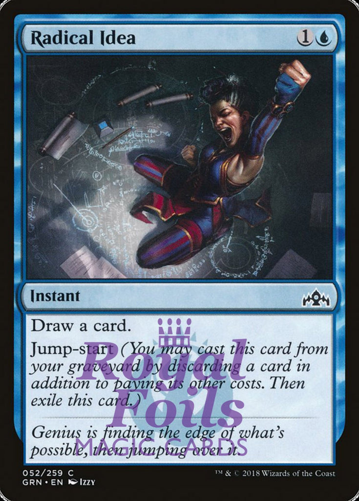 Radical Idea 2x FOIL GRN MTG Guilds of Ravnica Common MINT blue