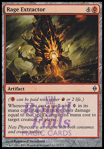 Rage Extractor 2x FOIL NPH MTG New Phyrexia Uncommon MINT red artifact