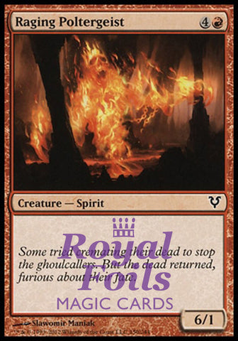 Raging Poltergeist 3x FOIL AVR MTG Avacyn Restored Common MINT red