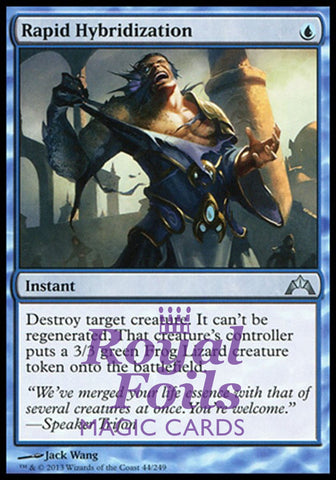 Rapid Hybridization 1x FOIL GTC MTG Gatecrash Uncommon MINT blue