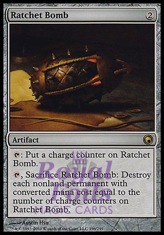 **1x FOIL Ratchet Bomb** SOM MTG Scars of Mirrodin Rare NM artifact