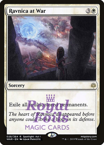 Ravnica at War 1x FOIL WAR MTG War of the Spark Rare MINT white
