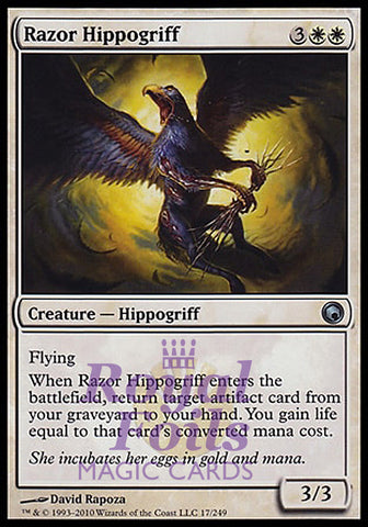 **4x FOIL Razor Hippogriff** SOM MTG Scars of Mirrodin Uncommon MINT white