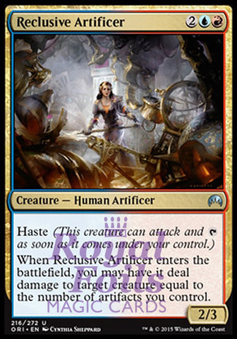 Reclusive Artificer 2x FOIL ORI MTG Magic Origins Uncommon MINT blue