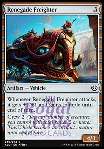 **1x FOIL Renegade Freighter** KLD MTG Kaladesh Common MINT artifact