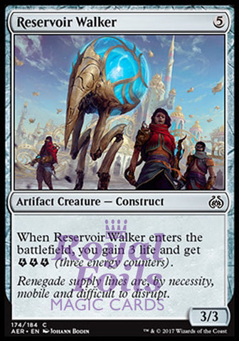 **4x FOIL Reservoir Walker** AER MTG Aether Revolt Common MINT artifact