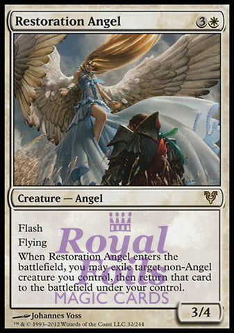 Restoration Angel 1x FOIL AVR MTG Avacyn Restored Rare MINT white