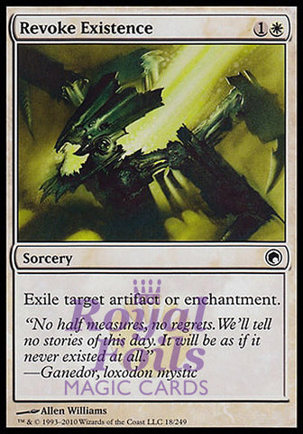 Revoke Existence 2x FOIL SOM MTG Scars of Mirrodin Common MINT white