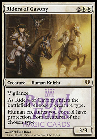 **1x FOIL Riders of Gavony** AVR MTG Avacyn Restored Rare MINT white