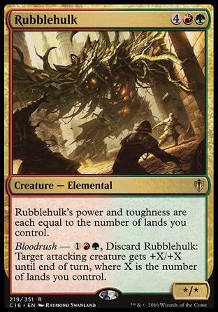 Rubblehulk 2x FOIL GTC MTG Gatecrash Rare MINT red green