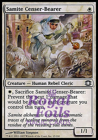 **4x FOIL Samite Censer-Bearer** FUT MTG Future Sight Common NM+ white