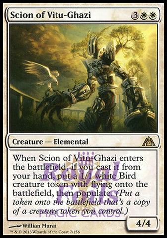 Scion of Vitu-Ghazi 2x FOIL DGM MTG Dragon's Maze Rare MINT white