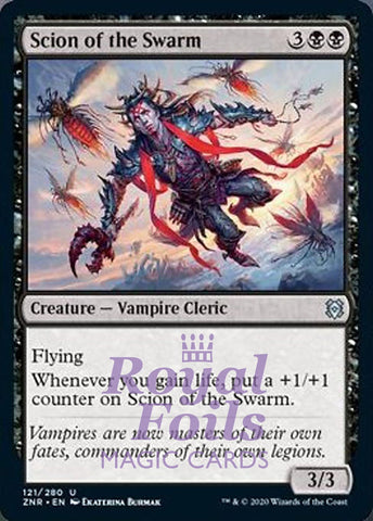 Scion of the Swarm 4x FOIL ZNR MTG Zendikar Rising Uncommon MINT black