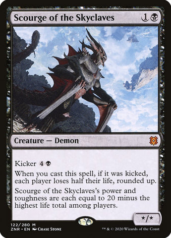 Scourge of the Skyclaves 1x FOIL ZNR MTG Zendikar Rising Mythic MINT black