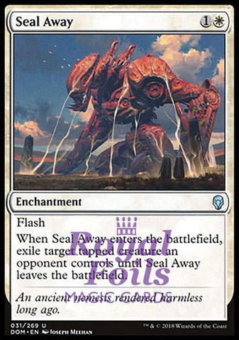 Seal Away 1x FOIL DOM MTG Dominaria Uncommon MINT white