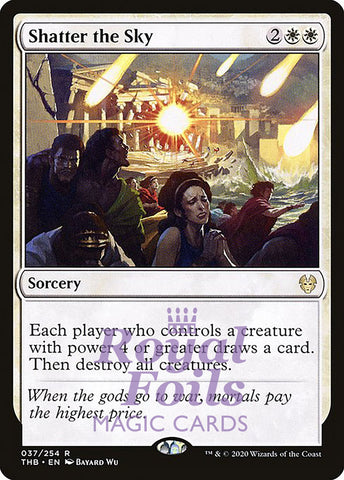 Shatter the Sky 2x FOIL THB MTG Theros Beyond Death Rare MINT white