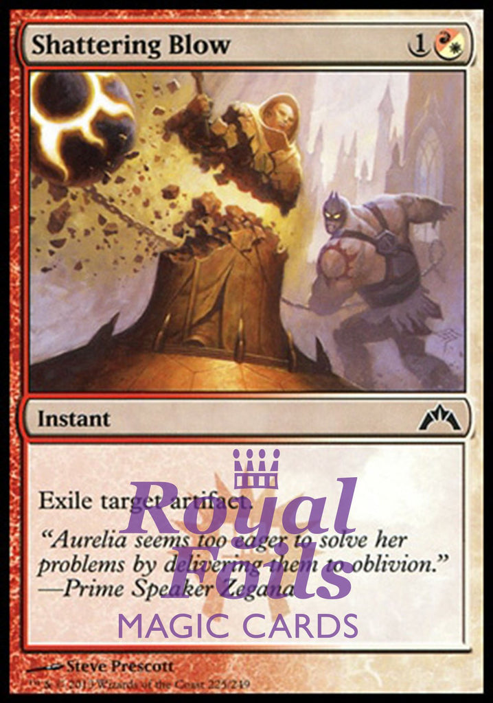 Shattering Blow 4x FOIL GTC MTG Gatecrash Common MINT red white