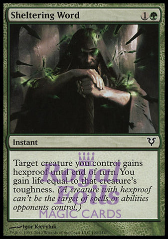 Sheltering Word 1x FOIL AVR MTG Avacyn Restored Common MINT green