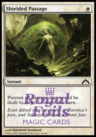 Shielded Passage 4x FOIL GTC MTG Gatecrash Common MINT white