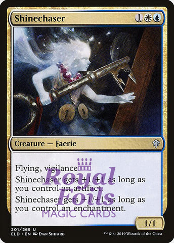 Shinechaser 4x FOIL ELD MTG Throne of Eldraine Uncommon MINT white blue