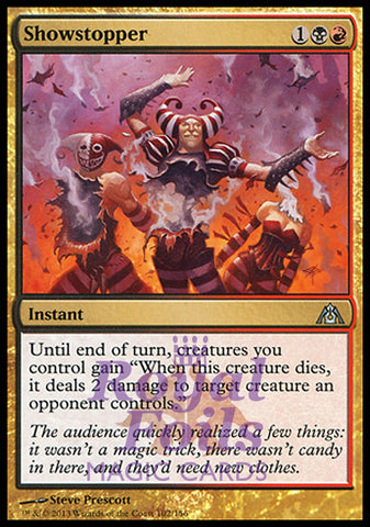Showstopper 2x FOIL DGM MTG Dragon's Maze Uncommon MINT black red