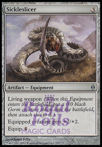 Sickleslicer 2x FOIL NPH MTG New Phyrexia Uncommon MINT artifact