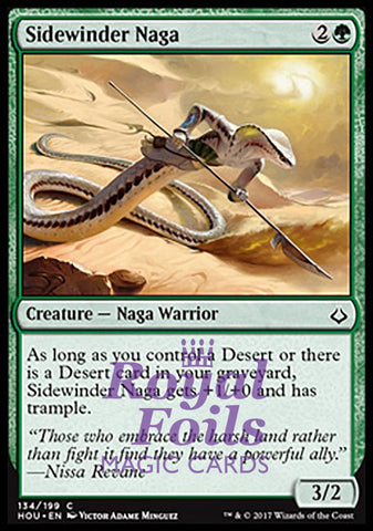 Sidewinder Naga 4x FOIL HOU MTG Hour of Devastation Common MINT green