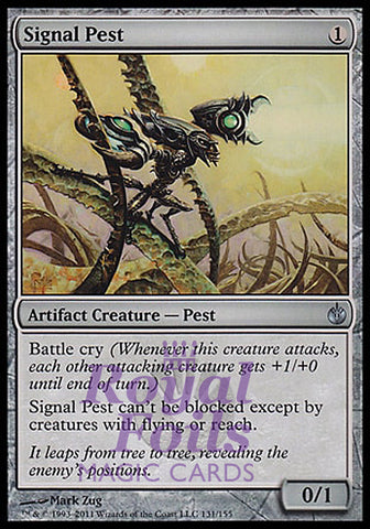 **1x FOIL Signal Pest** MBS MTG Mirrodin Besieged Uncommon NM artifact