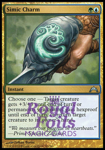 **1x FOIL Simic Charm** GTC MTG Gatecrash Uncommon MINT blue green