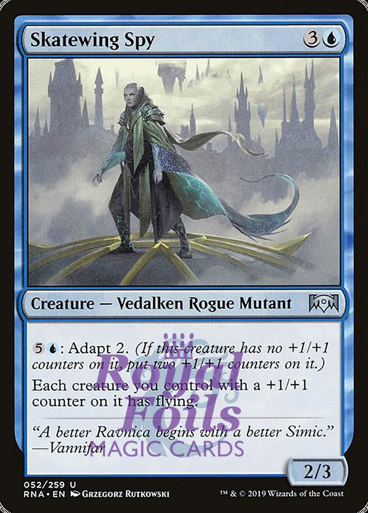 Skatewing Spy 2x FOIL RNA MTG Ravnica Allegiance Uncommon MINT blue