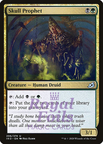 Skull Prophet 1x FOIL IKO MTG Ikoria Uncommon MINT black green