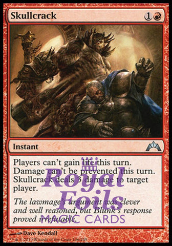 Skullcrack 1x FOIL GTC MTG Gatecrash Uncommon MINT red