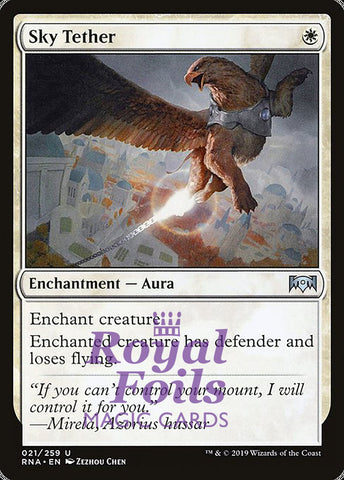 Sky Tether 2x FOIL RNA MTG Ravnica Allegiance Uncommon MINT white