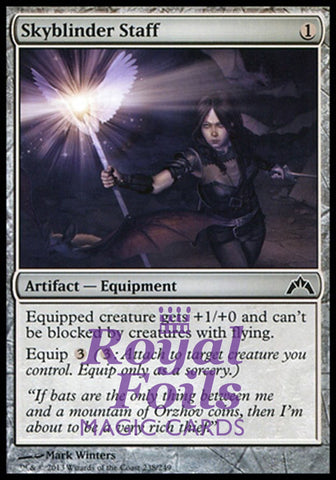 **4x FOIL Skyblinder Staff** GTC MTG Gatecrash Common MINT artifact