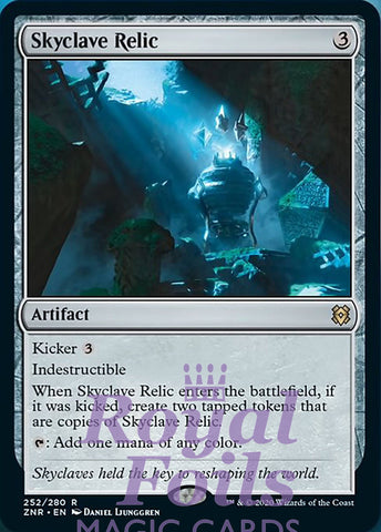 Skyclave Relic 1x FOIL ZNR MTG Zendikar Rising Rare MINT artifact