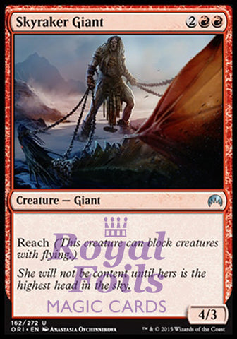Skyraker Giant 4x FOIL ORI MTG Magic Origins Uncommon MINT red