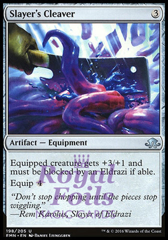Slayer's Cleaver 2x FOIL EMN MTG Eldritch Moon Uncommon MINT artifact