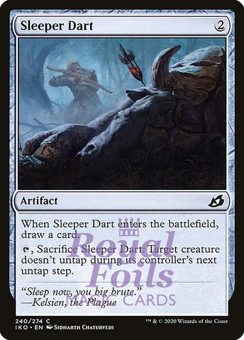 Sleeper Dart 4x FOIL IKO MTG Ikoria Common MINT artifact