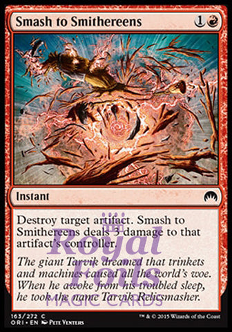 Smash to Smithereens 2x FOIL ORI MTG Magic Origins Common MINT red