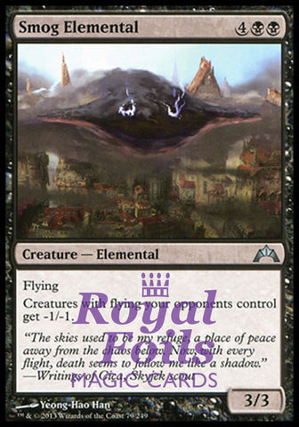 Smog Elemental 4x FOIL GTC MTG Gatecrash Uncommon MINT black