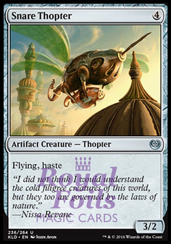 **4x FOIL Snare Thopter** KLD MTG Kaladesh Uncommon MINT artifact