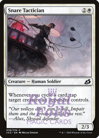 Snare Tactician 4x FOIL IKO MTG Ikoria Common MINT white