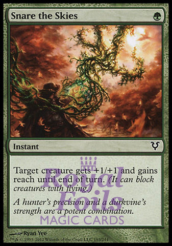 Snare the Skies 3x FOIL AVR MTG Avacyn Restored Common MINT green