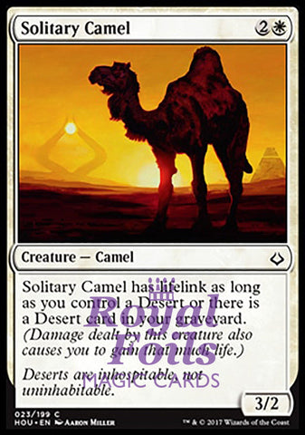 Solitary Camel 4x FOIL HOU MTG Hour of Devastation Common MINT white