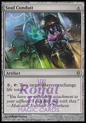 Soul Conduit 1x FOIL NPH MTG New Phyrexia Rare MINT artifact