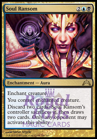 Soul Ransom 2x FOIL GTC MTG Gatecrash Rare MINT blue black